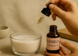 Geurolie 10ml Candelus dropper en kaars