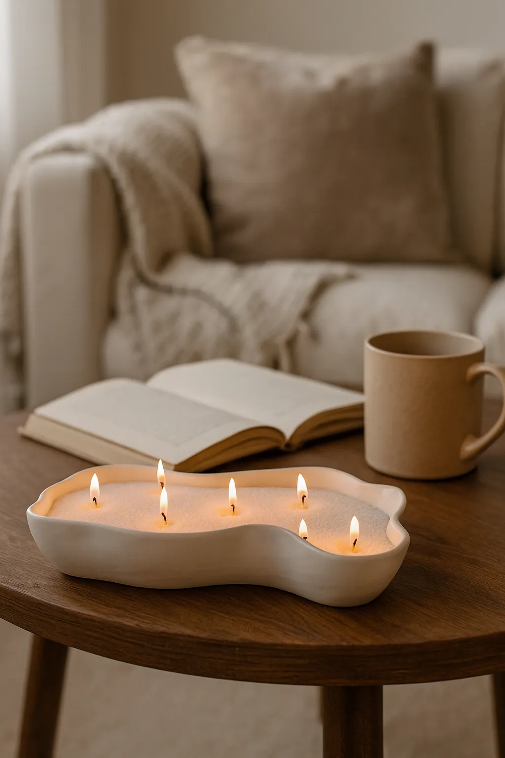 candelus kaarsenzand coffee tafel boot