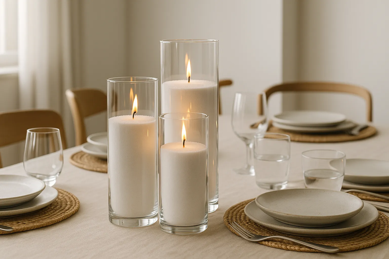 hero candelus sand wax dinner table vases bowl 3.2