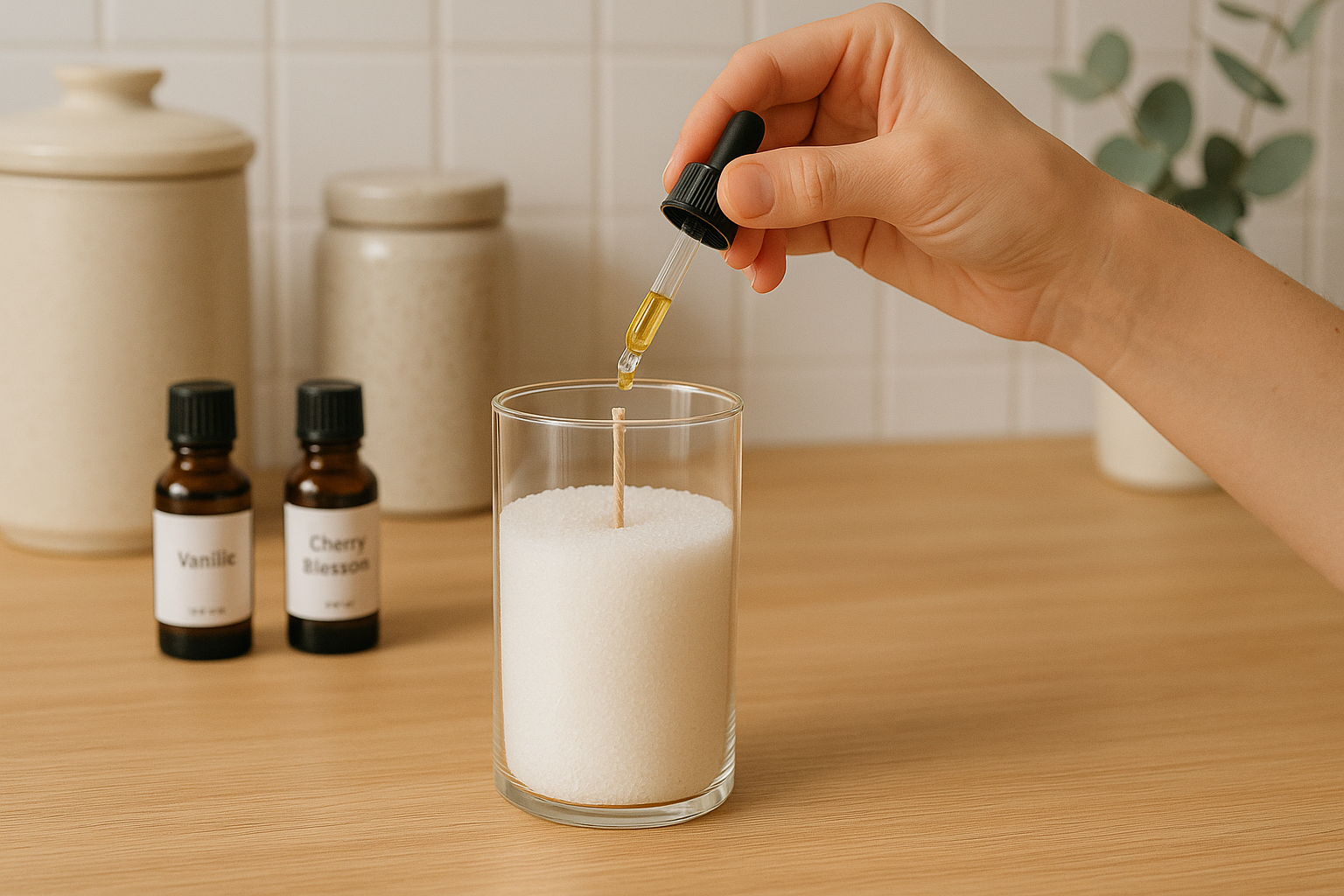 Sand wax en geurolie – zo werkt het