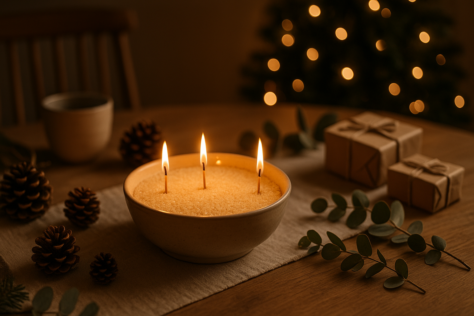 Herfst en feestdagen styling met Candelus Sand Wax